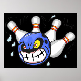 Arg Bowling Ball, Lustig sport Poster
