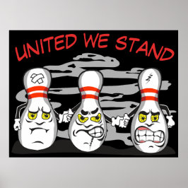 Arg Bowling Stift, Lungsport Poster