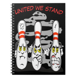 Arg Bowling Stift med funny offert Anteckningsbok