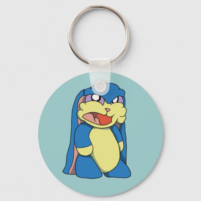 Arg Bunny Keychain Nyckelring (Framsida)