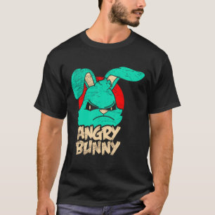 Arg Bunny Rabbit Älskare Cute Bunnies Lycklig East T Shirt