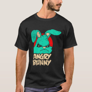 Arg Bunny Rabbit Älskare Cute Bunnies Lycklig East T Shirt