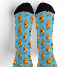 Arg Carrot Socks