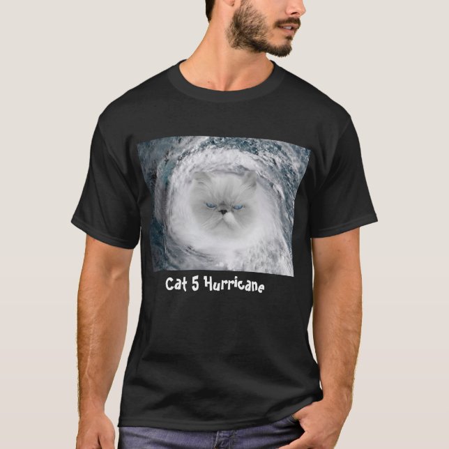 Arg Cat 5 Orkan T Shirt (Framsida)