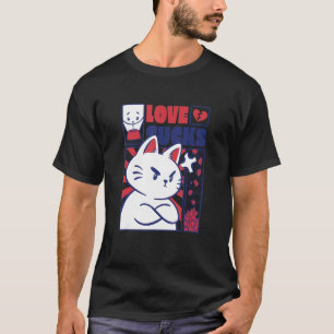 Arg Cat Funny Anti Valentines day T Shirt