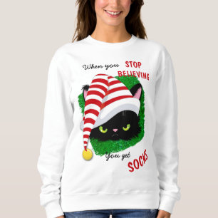 Arg Cat-Grönt Du får en bra jul T Shirt