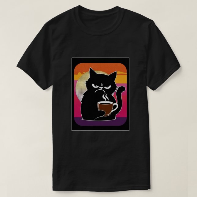 Arg Cat Joe 3 blk Manar T Shirt (Design framsida)