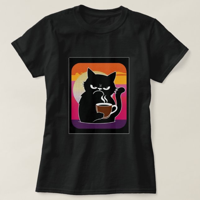 Arg Cat Joe 3 blk Womens T Shirt (Design framsida)
