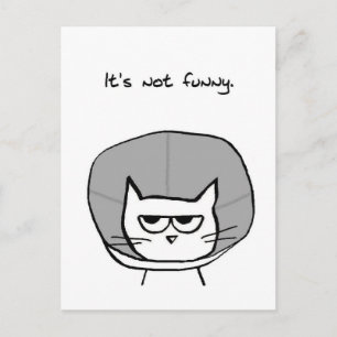 Arg Cat och Shame Cone Vykort