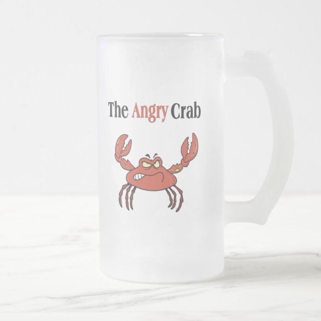 Arg Crab Frostat Ölglas (Höger)