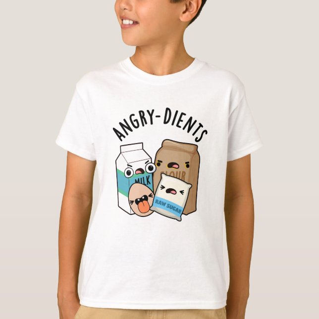 Arg-dients Funny Baking Pun T Shirt (Framsida)
