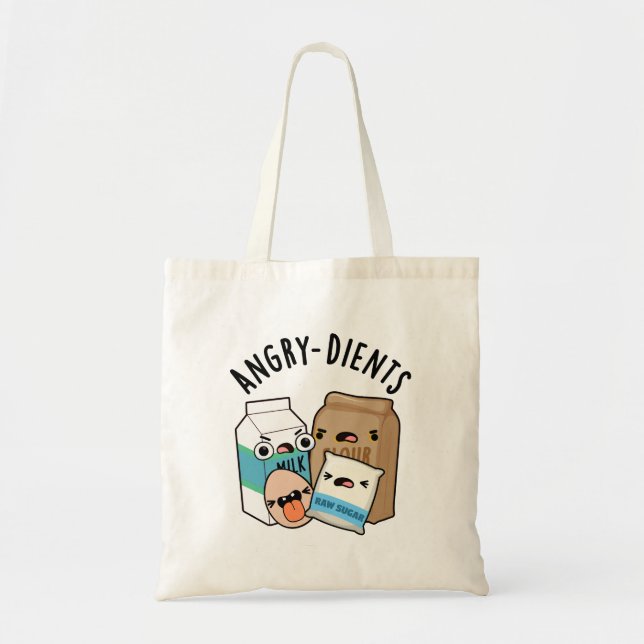 Arg-dients Funny Baking Pun Tygkasse (Framsidan)