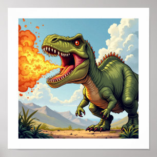 Arg Dinosaur Poster