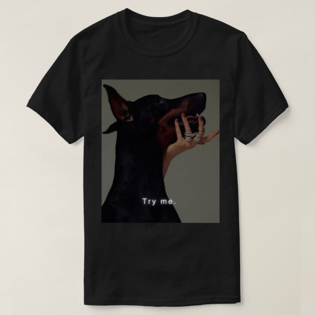 Arg Doberman Classic T Shirt (Design framsida)