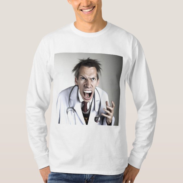 arg doktor t shirt (Framsida)