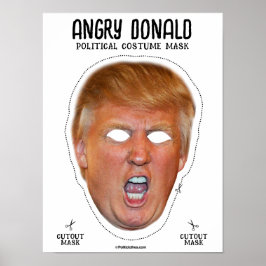 Arg Donald Costume Mask Poster