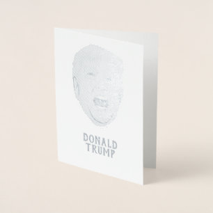 ARG DONALD TRUMP-ANPASSNINGSBAR FOLIERAT KORT