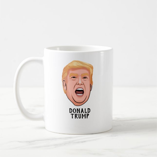 ARG DONALD TRUMP-ANPASSNINGSBAR KAFFEMUGG (Vänster)
