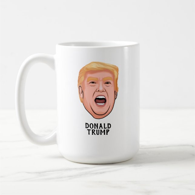 ARG DONALD TRUMP-ANPASSNINGSBAR KAFFEMUGG (Vänster)