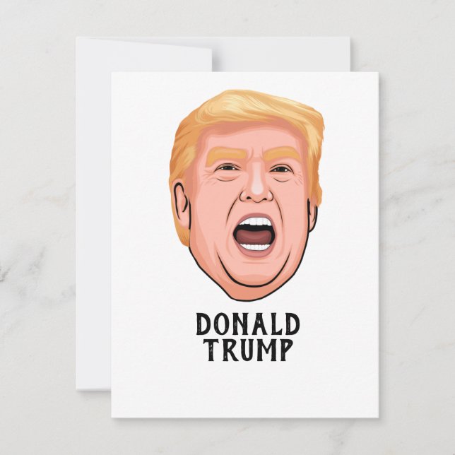 ARG DONALD TRUMP-ANPASSNINGSBAR KORT (Framsida)