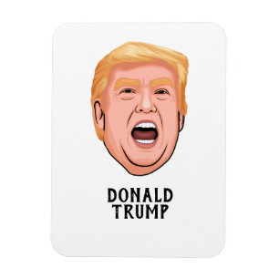 ARG DONALD TRUMP-ANPASSNINGSBAR MAGNET