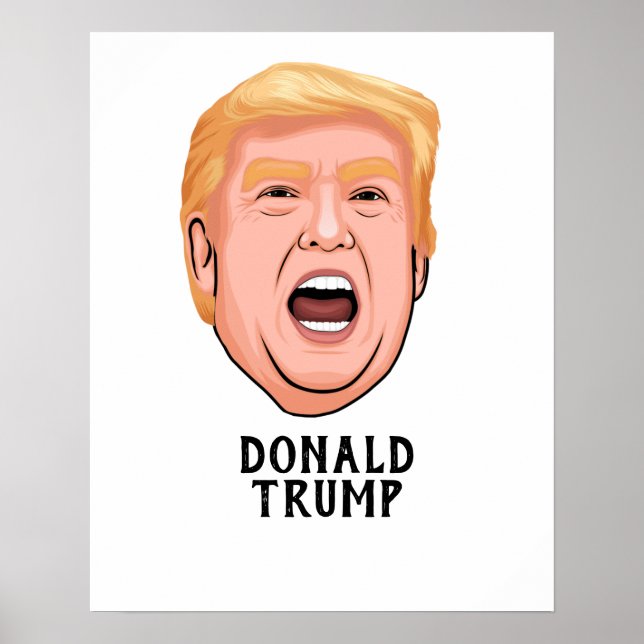 ARG DONALD TRUMP-ANPASSNINGSBAR POSTER (Framsidan)