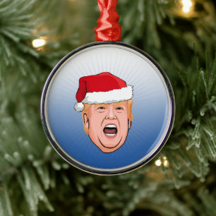 Arg Donald Trump jul Julgransprydnad Metall