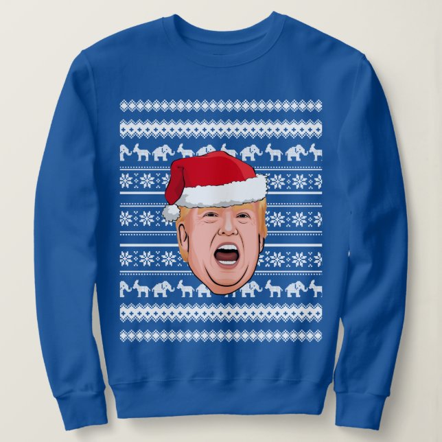 Arg Donald Trump jul T Shirt (Design framsida)