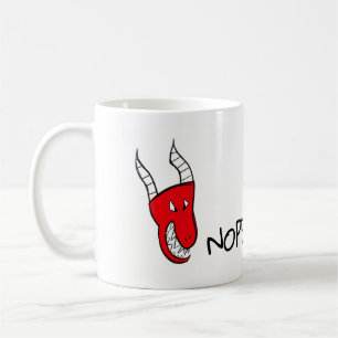 Arg Dragon har ett hjärta Kaffemugg