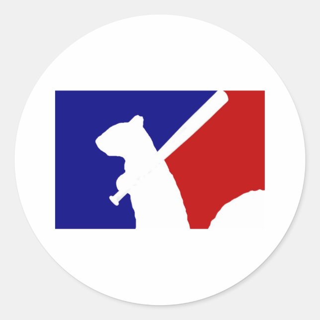 Arg ekorre runt klistermärke (Framsida)