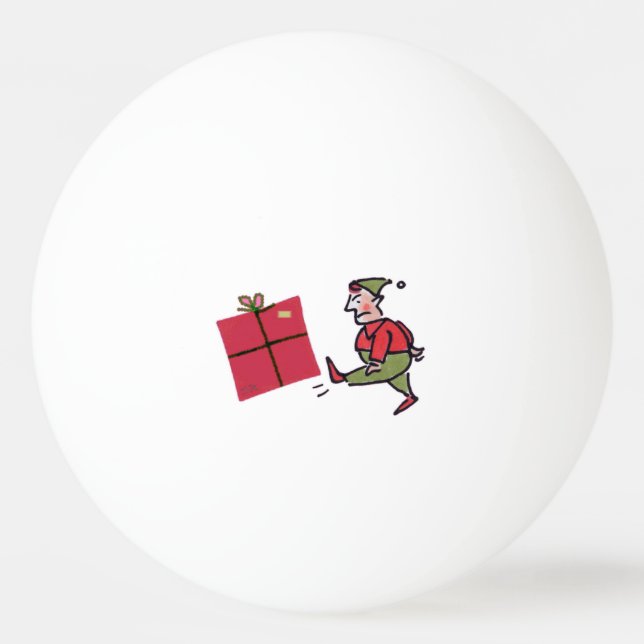 Arg Elf 1-stjärnig pingpong boll (Framsidan)