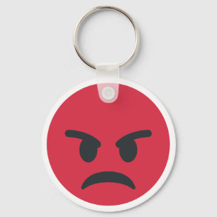 Arg Emoji Nyckelring