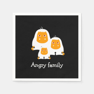 Arg-familjen Monkey design T-Shirt Bath Mat Pappersservett