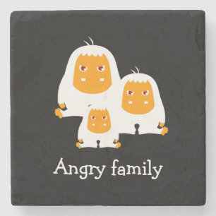 Arg-familjen Monkey design T-Shirt Bath Mat Stenunderlägg