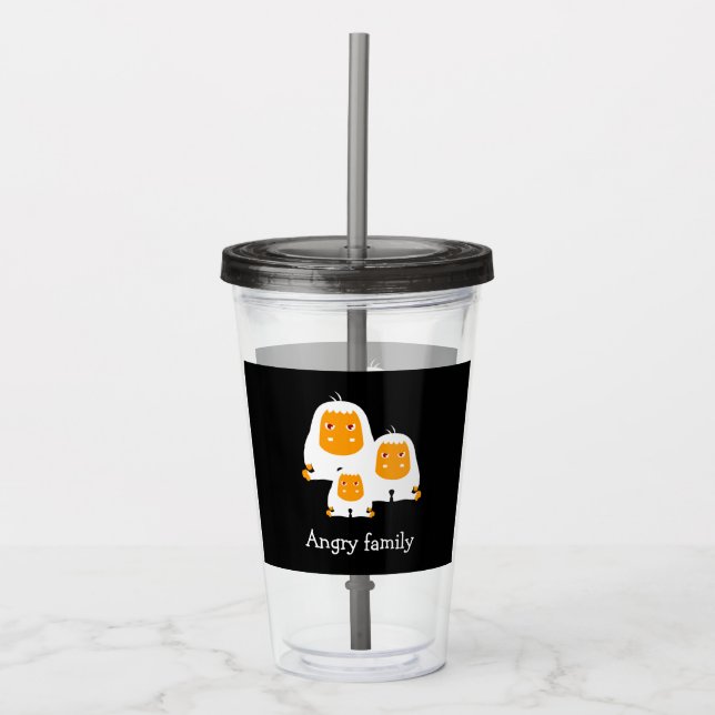 Arg-familjen Monkey design T-Shirt Bath Mat Take Away Mugg (Framsida)