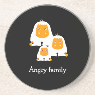 Arg-familjen Monkey design T-Shirt Bath Mat Underlägg