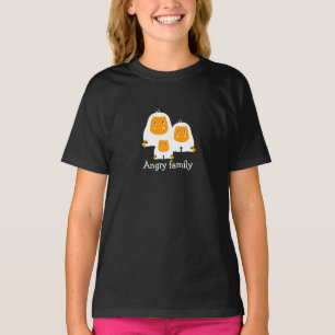 Arg-familjens apor-design t shirt