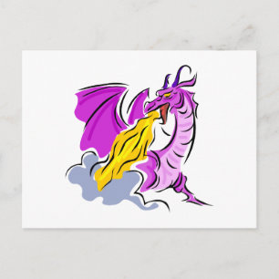 Arg Fire Dragon Vykort