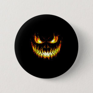Arg Flame Pumpkin Halloween Costume Manar Kvinnor Knapp