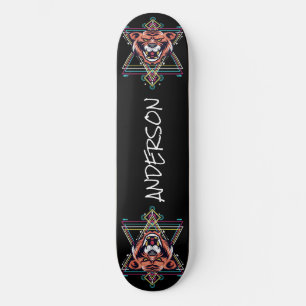 arg för skateboard Personlig Tiger Helig Shape