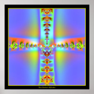Arg Fractal för uppståndelse Poster