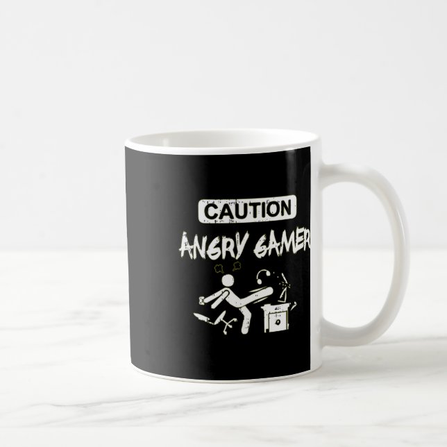 Arg Gamer-datorns fantastiska grafikspel Kaffemugg (Höger)