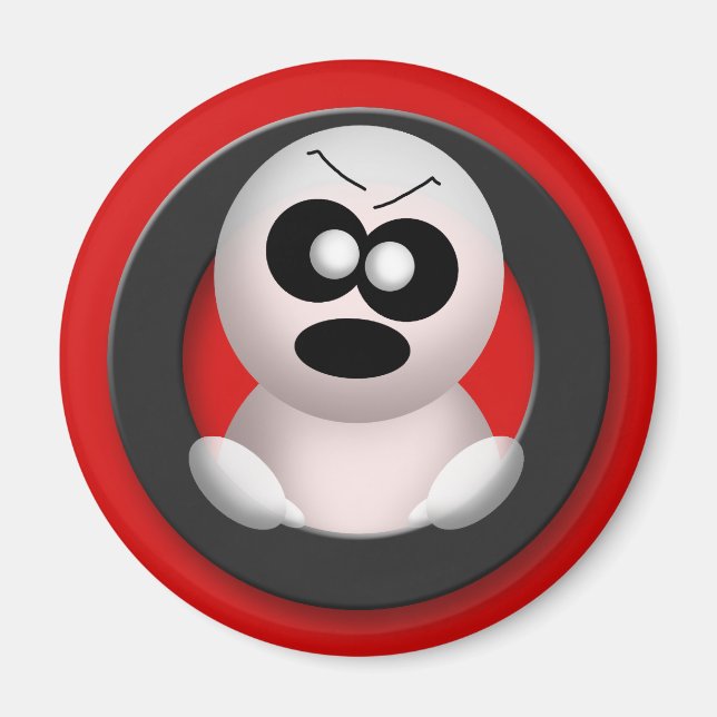 Arg Ghost - Halloween Magnet (Framsidan)