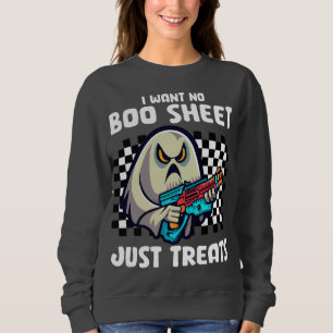 Arg Ghost jag vill inte ha Boo Lakan, bara Treats T Shirt