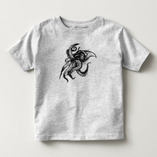 Arg Giant Squid in Black T-shirt
