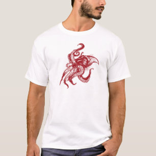 Arg Giant Squid in Red Tröja