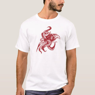 Arg Giant Squid in Red Tröja
