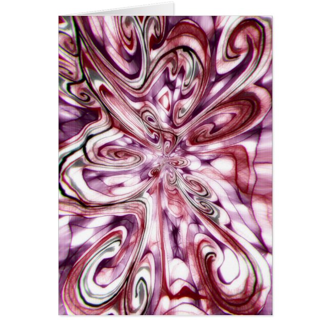 Arg Girl Hälsningskort (Framsidan)