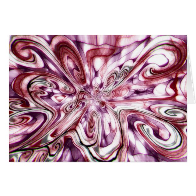 Arg Girl Hälsningskort (Framsidan Horizontal)