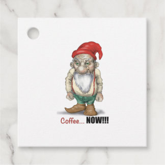 Arg Gnome Gåvor Etiketter